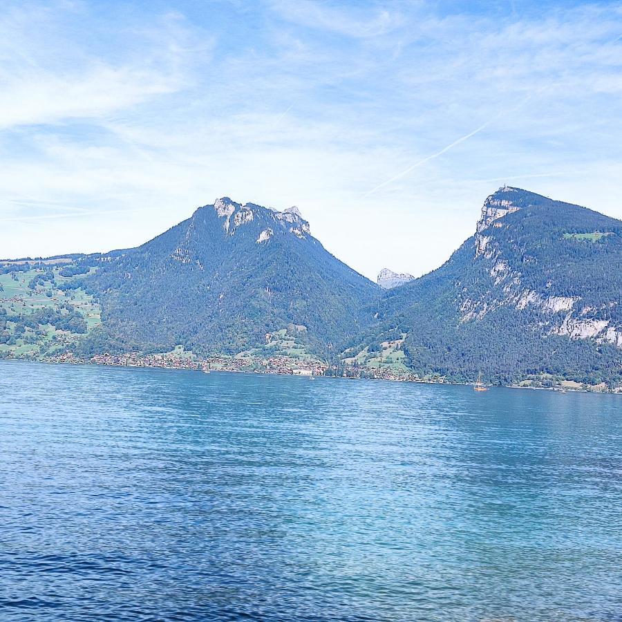 Spiez Lakeview By The Station Room A Eksteriør bilde