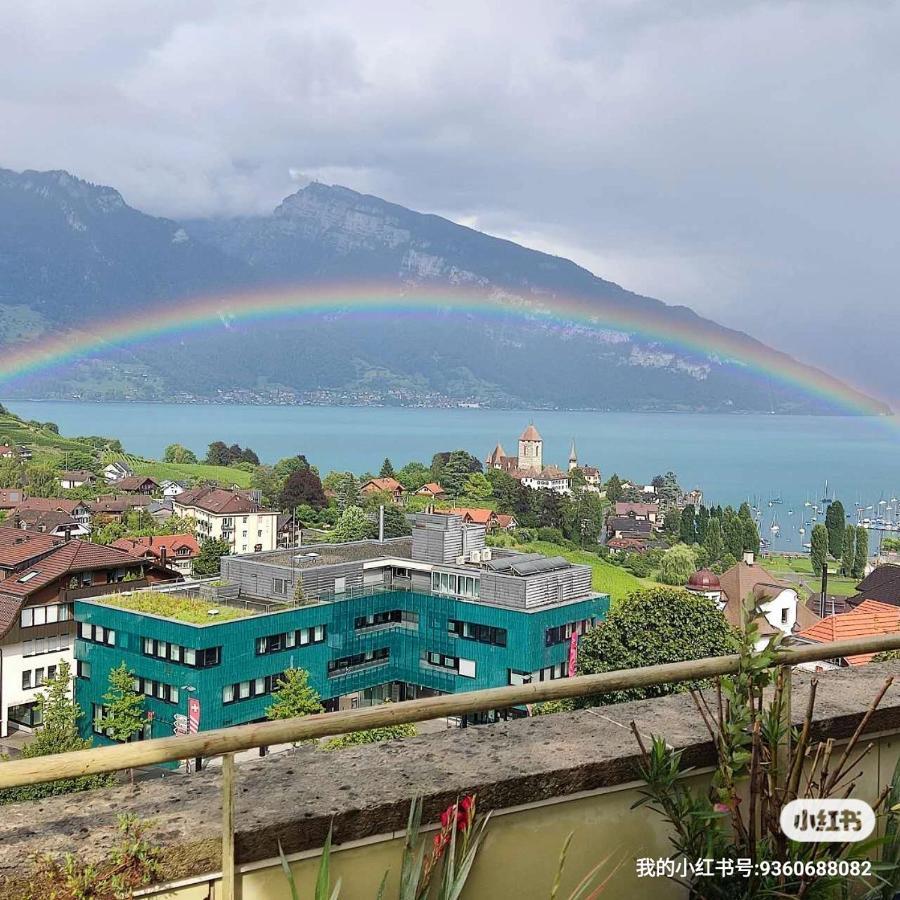 Spiez Lakeview By The Station Room A Eksteriør bilde