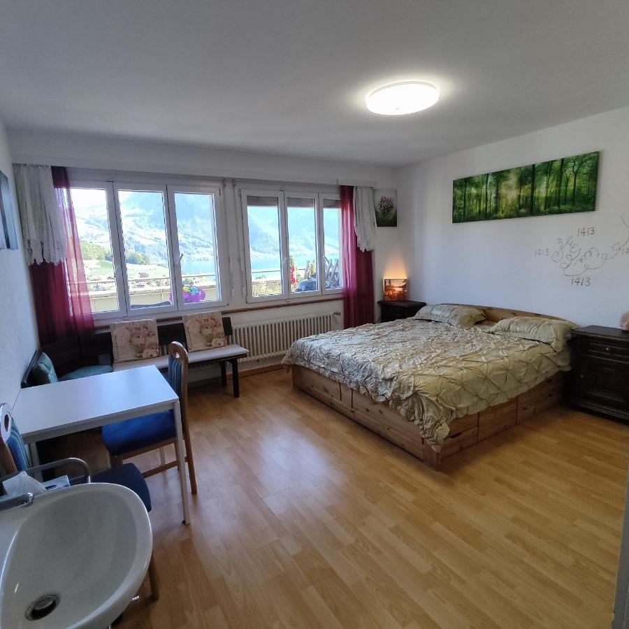 Spiez Lakeview By The Station Room A Eksteriør bilde